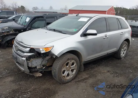 2013 Ford Edge Sel from USA, damaged, VIN 2FMDK4JC5DBC24781